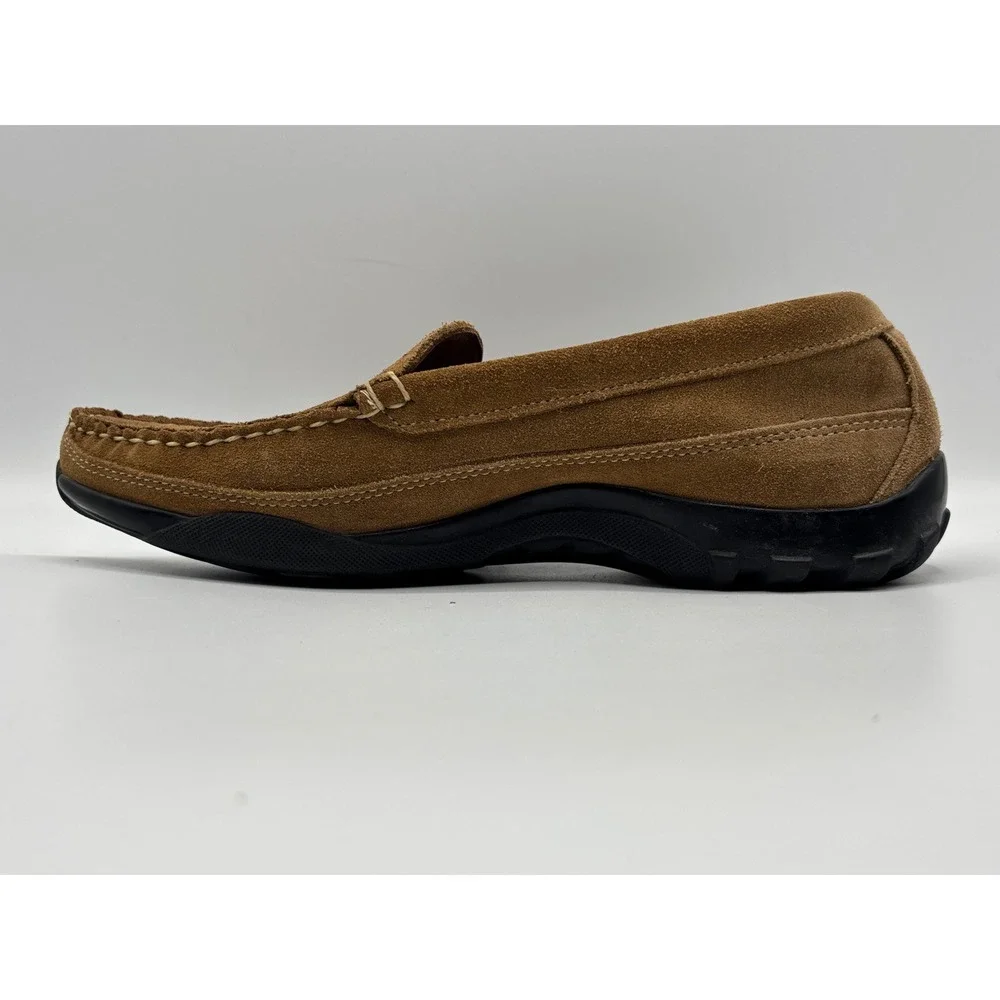 Allen Edmonds Boulder Brown Suede Loafers Men's Size 7